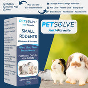 Petsolve Anti-Parasite Small Rodent – 10ml Pet Market