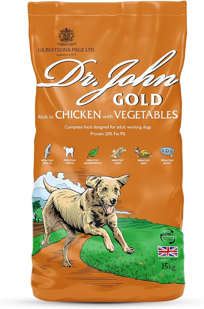 Dr John Gold Chicken & Veg, 15kg DOG - FOOD DR JOHN