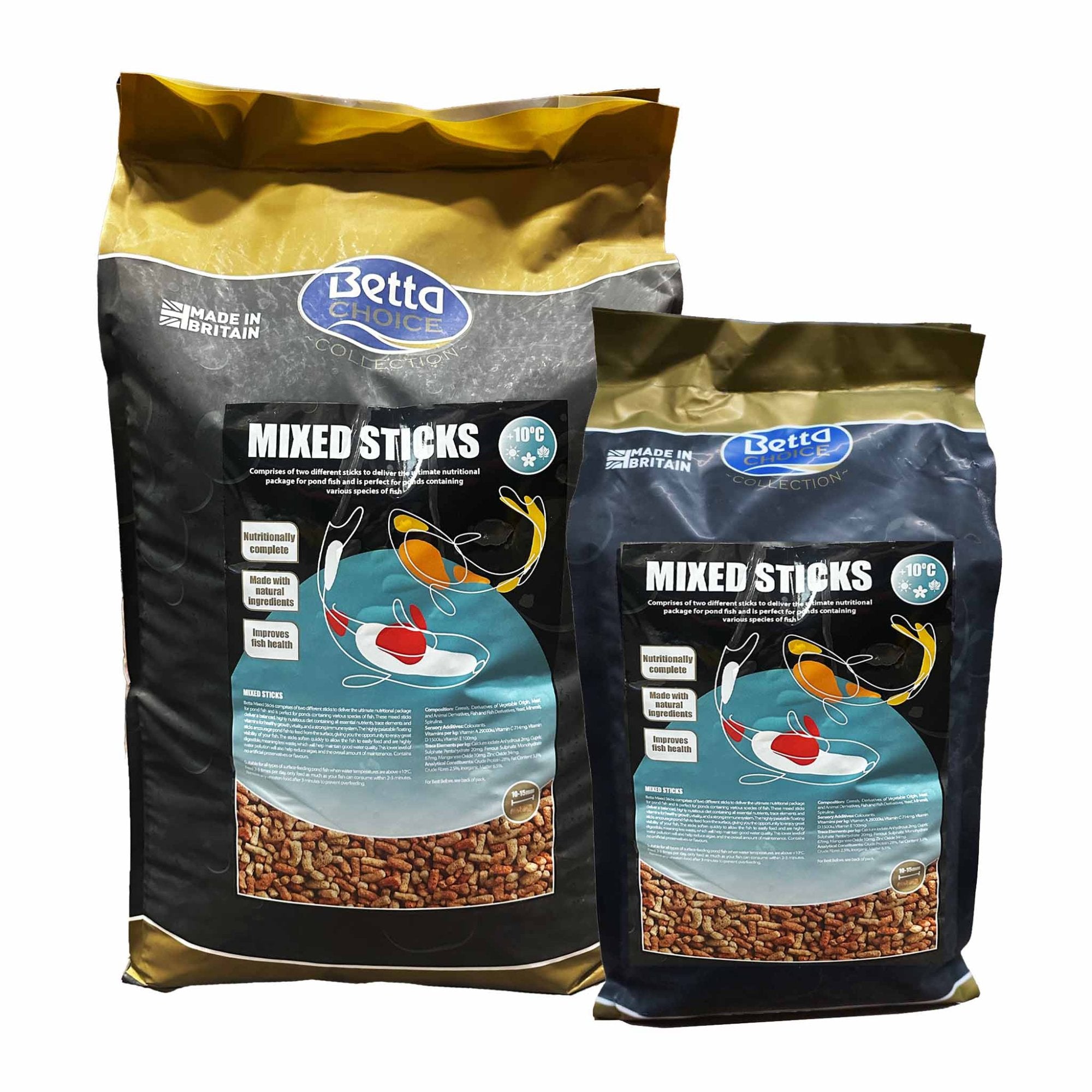 Betta Choice Pond Mixed Sticks 10kg