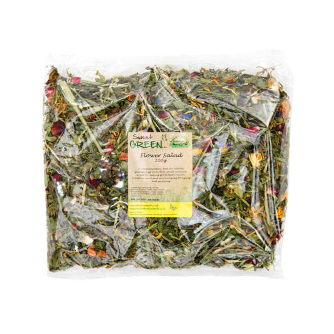 Nathures own - Flower Salad Small Mammal - Food Nathures own