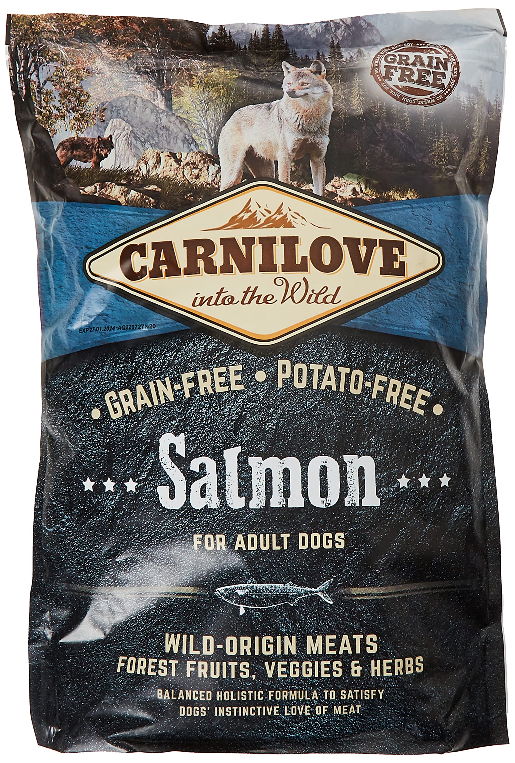 Carnilove Salmon Adult 1.5 kg DOG - Food Carnilove