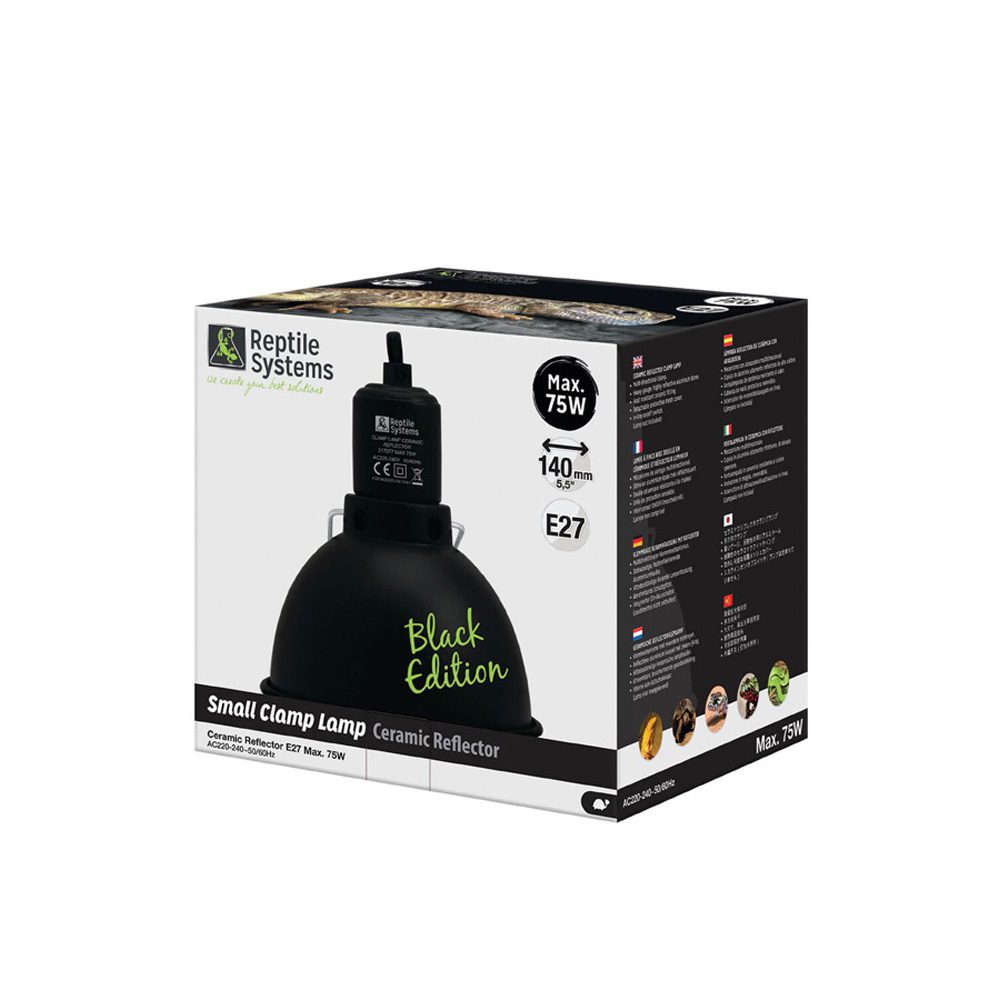 RS Clamp Lamp Black Edition Small Pet Market