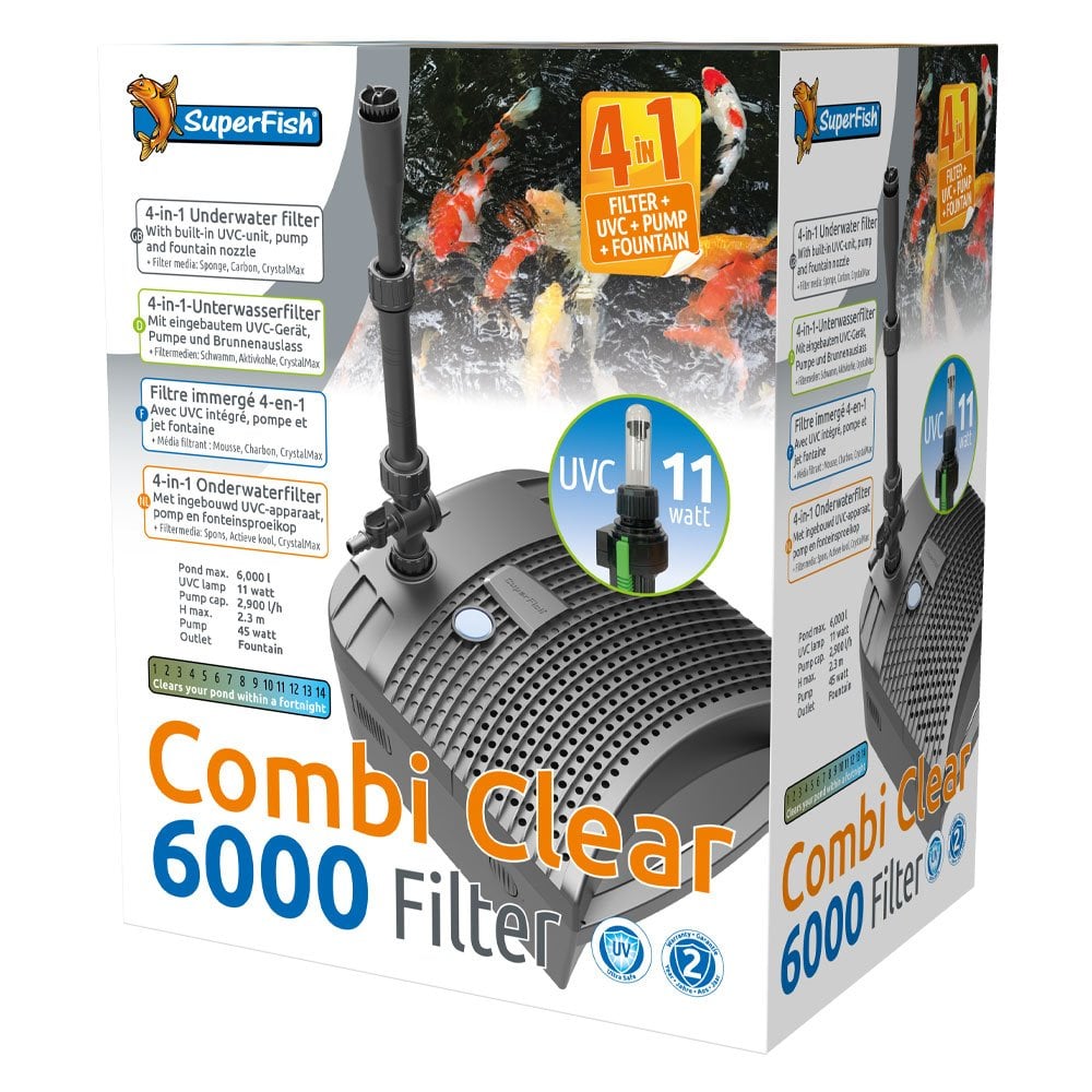 SuperFish Combi Clear Pond Filtration SuperFish