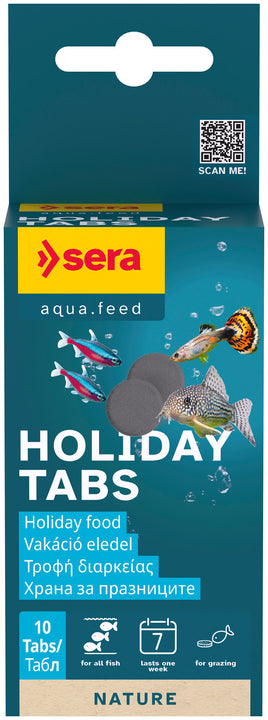sera Holiday Tabs 10 Tabs (21g) FISH - FOOD SERA