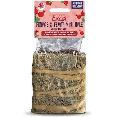 Excel Forest Feast Mini Bale the Pet MARKET Rosehip