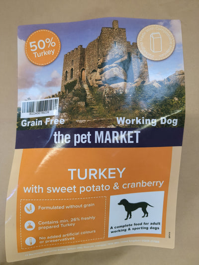 Grain-free - Turkey With Sweet Potato & Cranberry - Working Dog