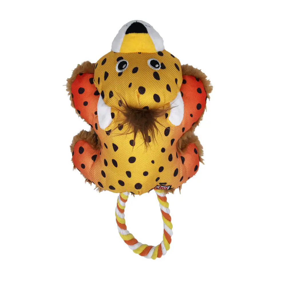 KONG Cozie Tuggz Cheetah DOG - TOY KONG