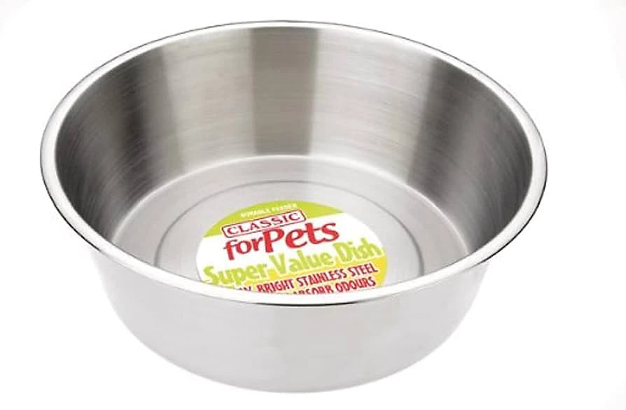 Classic Super Value Stainless Steel Dish 950ml