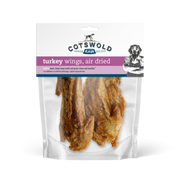 Cotswold Raw Natural Dried Treat Turkey Wings 250g Dog Treat Cotswold
