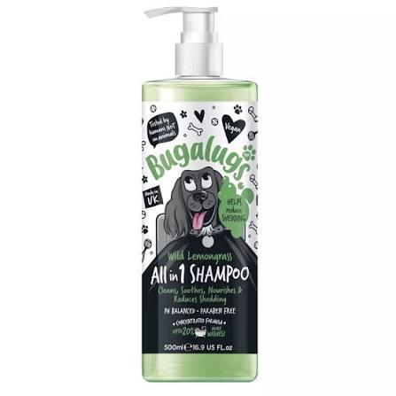 Bugalugs All In 1 Dog Shampoo Grooming Bugalugs 500ml
