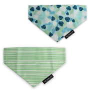 Stripe/leaf bandana the Pet MARKET