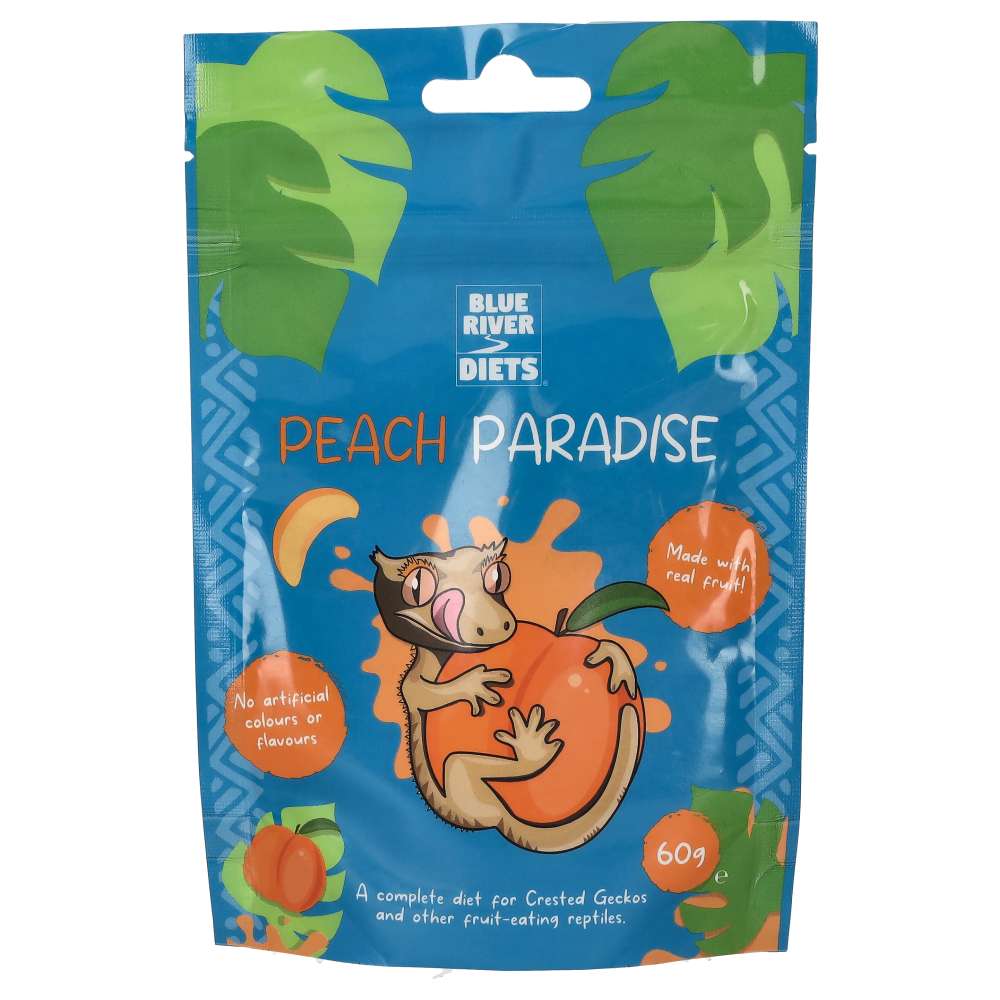 Blue River Peach Paradise Gecko Diet 60g Pet Market