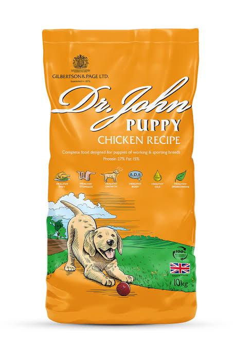 Dr John Puppy Chicken Recipe, 10kg DOG - FOOD DR JOHN