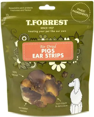 Pigs Ear Strips DOG - TREAT T.Forrest