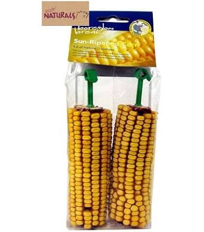2 Pk Corn On The Cob Small animal treat Rosewood