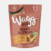 Wagg Steak and Chips Treats 125g DOG - TREAT Wagg