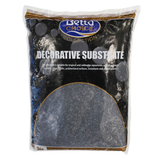 Betta choice decorative substrate jet black 5kg Pet Market