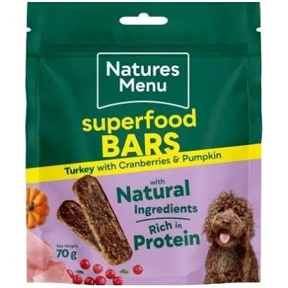 Natures Menu Superfood Bars Natures Menu Turkey