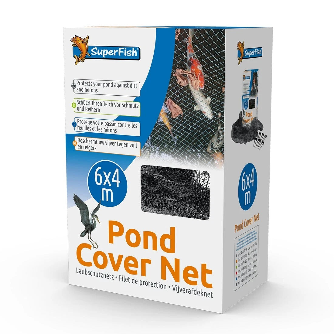SuperFish Pond Cover Net Pond Cover Net SuperFish 6mx4m