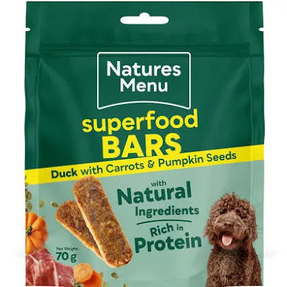 Natures Menu Superfood Bars Natures Menu Duck