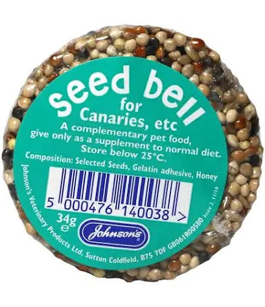 Johnsons Seed Bells Canary Finch Linnet Bird - Treat Pet Market