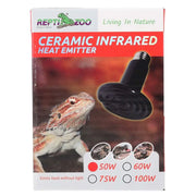 RZ Ceramic Heat Emitter, Black, 50w Reptile - Accessories Pet Market