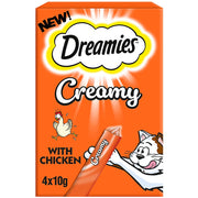 40g Dreamies Creamy Cat Treats With Chicken Pet Market
