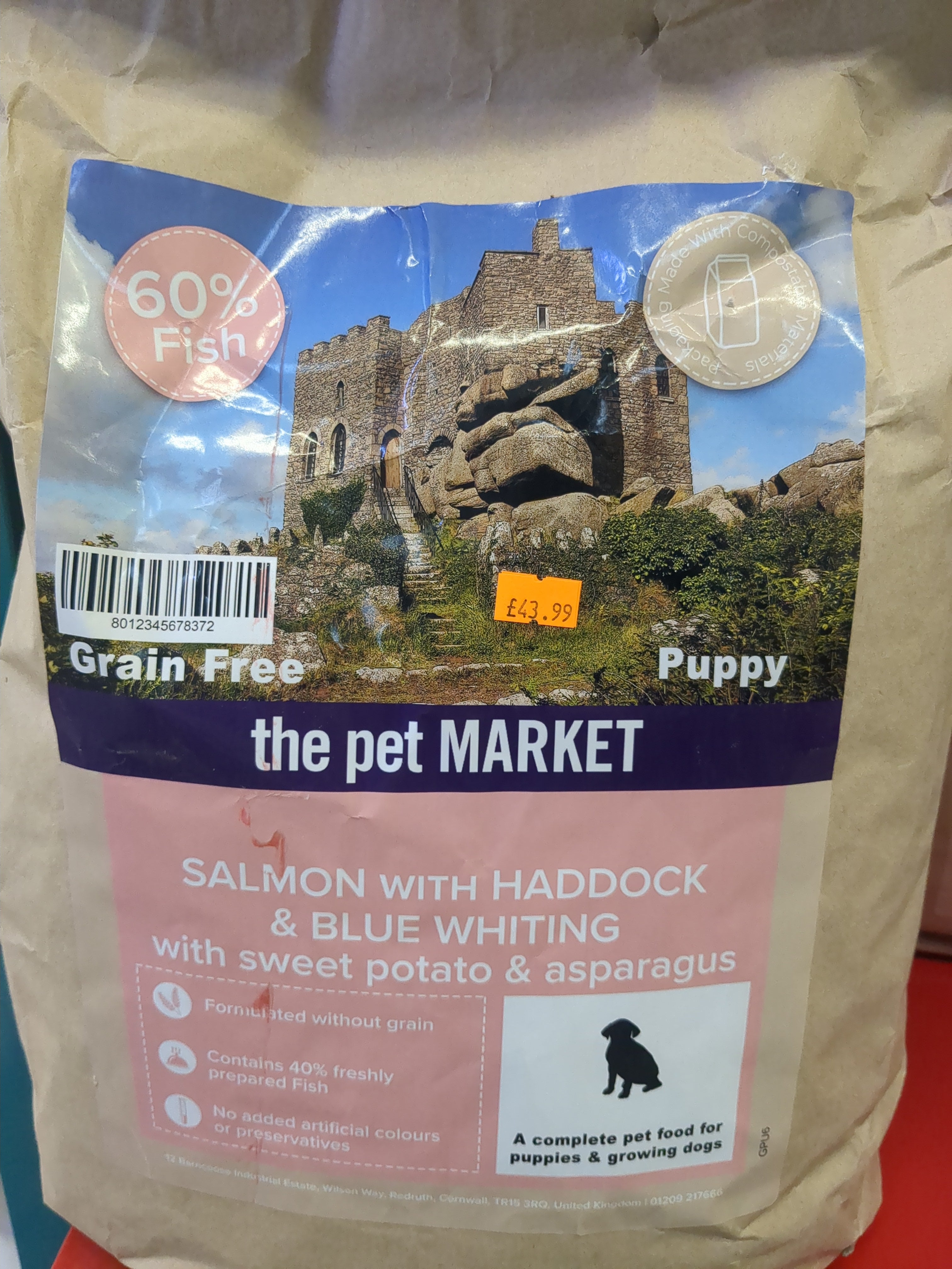 Grain-free - Salmon With Haddock & Blue Whiting - Puppy PetMarket
