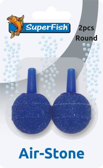 Super Fish Air Stones Air Stone SuperFish Round 2pcs