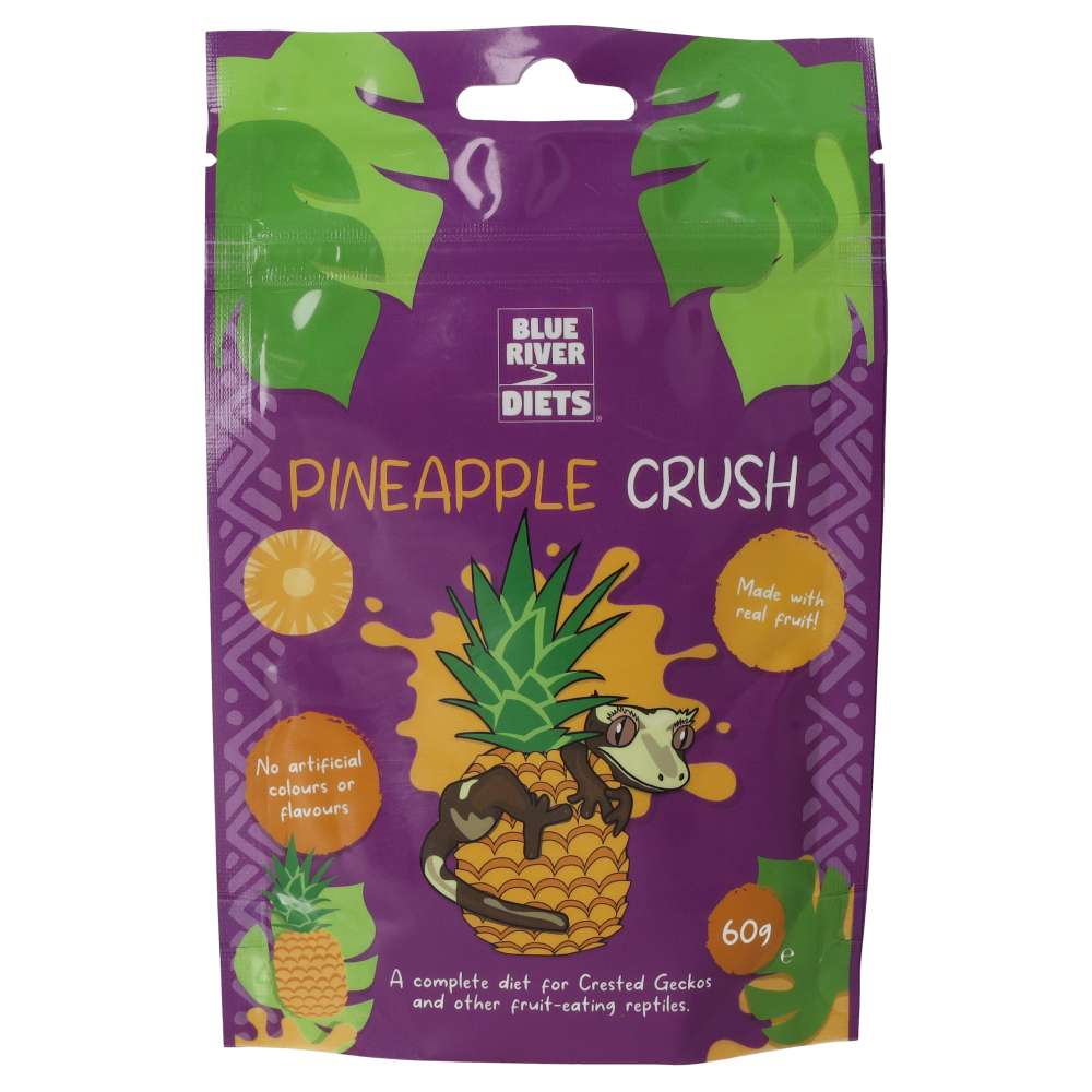 Blue River Pineapple Crush Gecko Diet 60g Pet Market