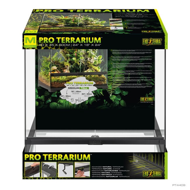 Exo Terra Exo Terra Pro 24x18x24" Medium Tall Terrarium Pet Market