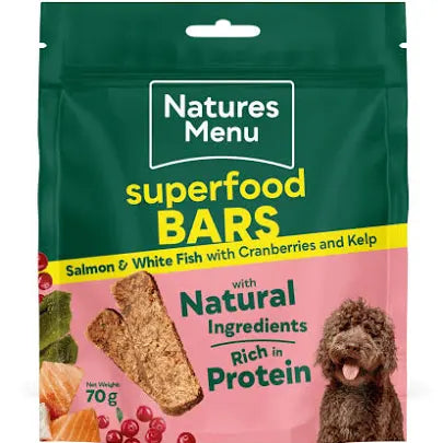 Natures Menu Superfood Bars Natures Menu Salmon