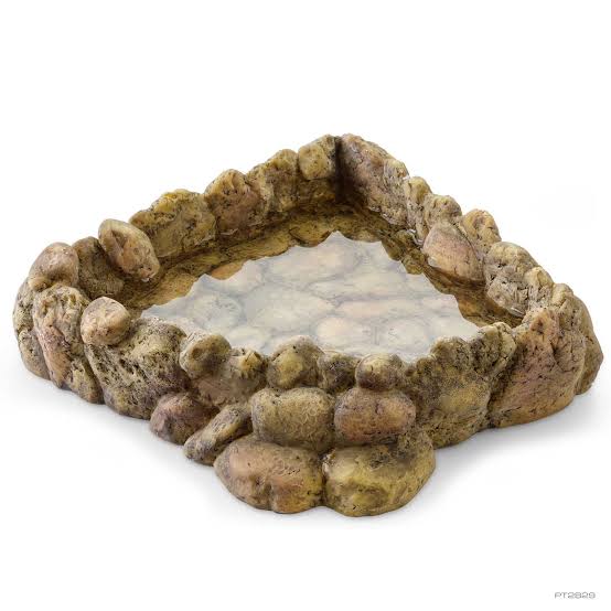 Exo Terra Corner water Dish Reptile Water Bowl Exo Terra Medium