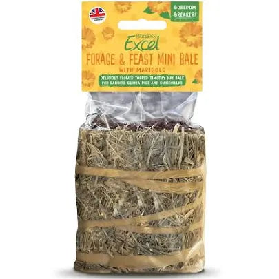 Excel Forest Feast Mini Bale the Pet MARKET Marigold