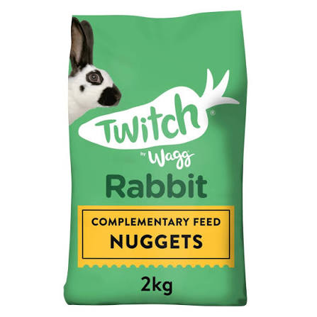 Twitch by Wagg Rabbit 2kg Small Mammal - Food Twitch