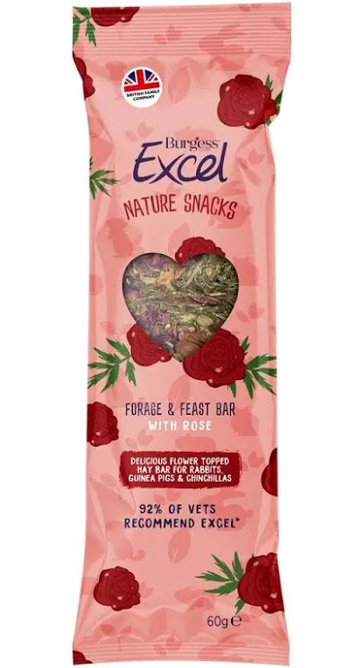 Excel Forage & Feast Bar the Pet MARKET Rose