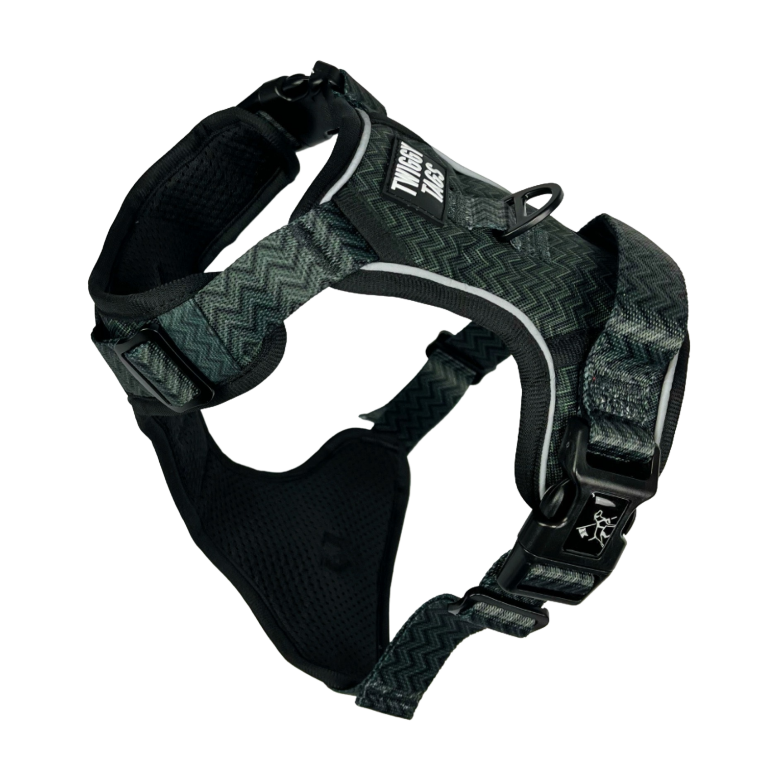 Twiggy Tags Adventure Harness Dog accessories Twiggy Tags Petrichor Size 1