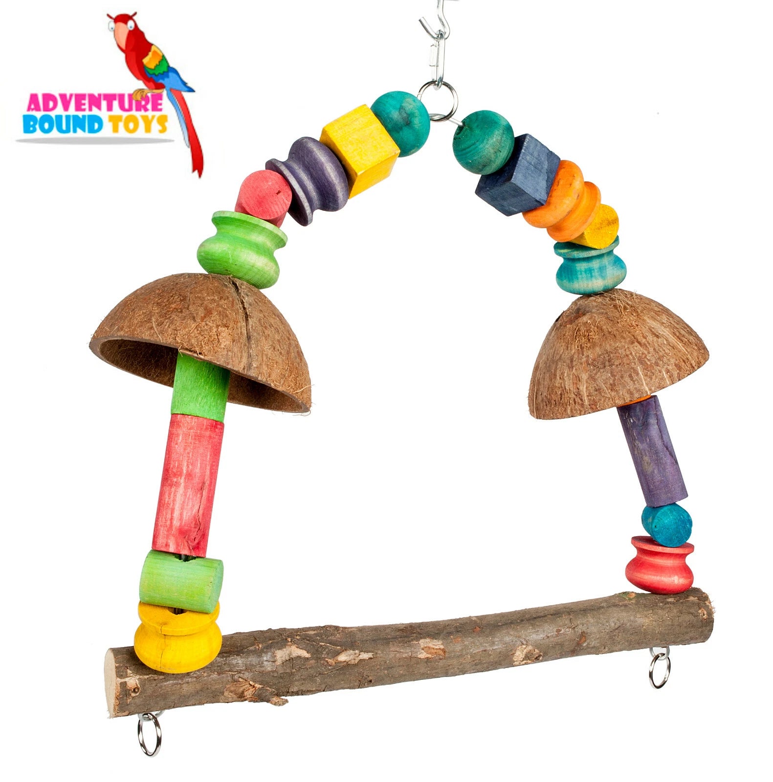 Coconut rainbow swing Pet Market