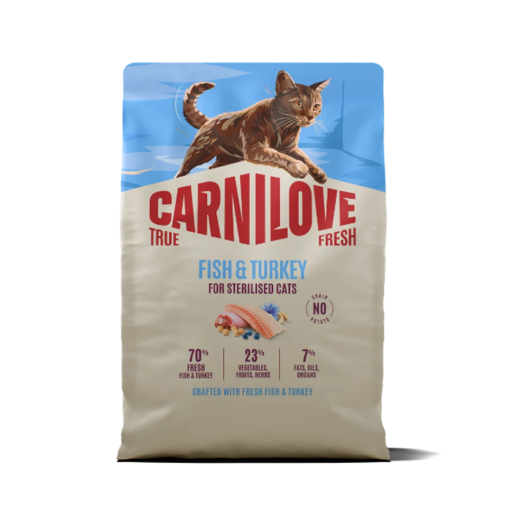 Carnilove True Fresh Fish & Turkey Cats 2kg Pet Market