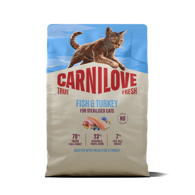 Carnilove True Fresh Fish & Turkey Cats 2kg