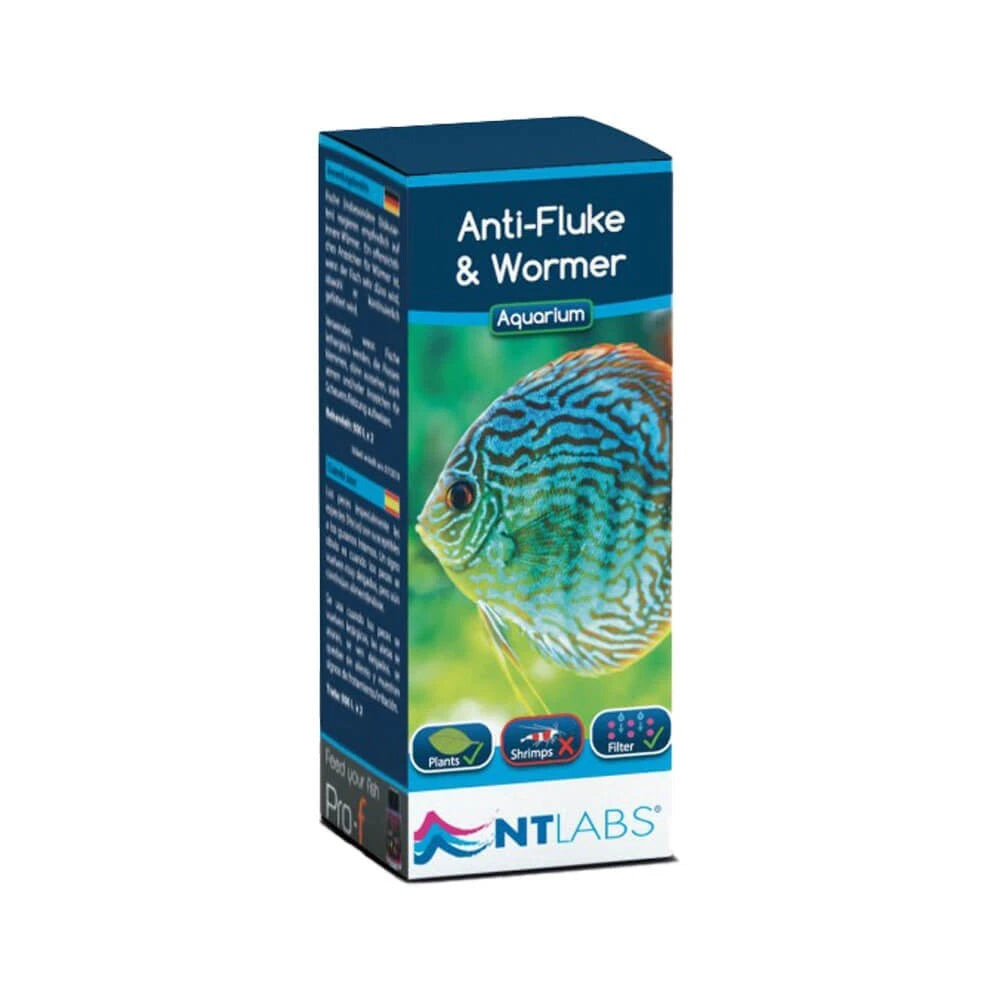 NT Labs Aquarium Anti-Fluke & Wormer Fish Treatment NT Labs