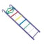 Colorful Ladder Little Friends Bird Toy