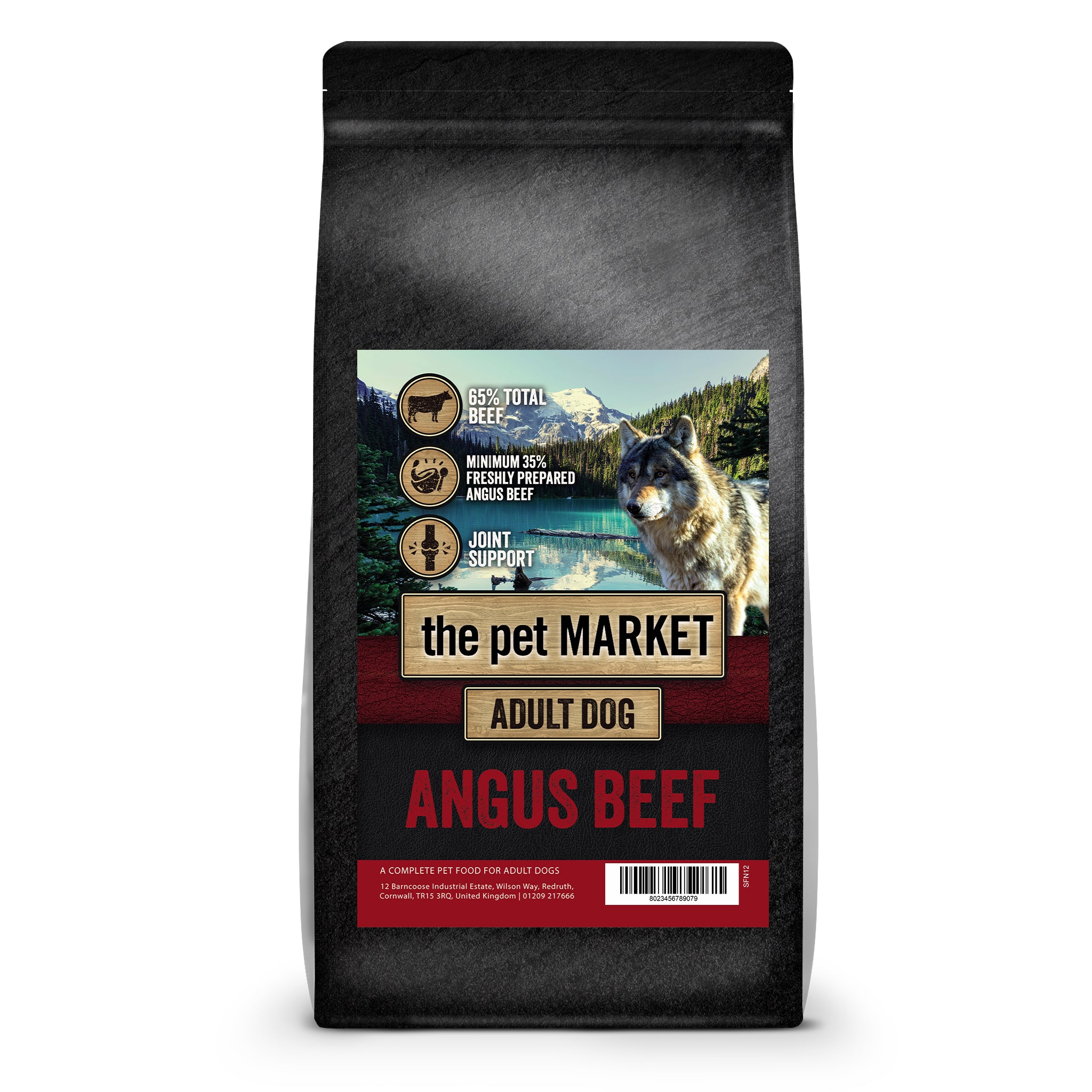 Superfood 65 Adult Dog Angus Beef Dry Complete kibble the Pet MARKET