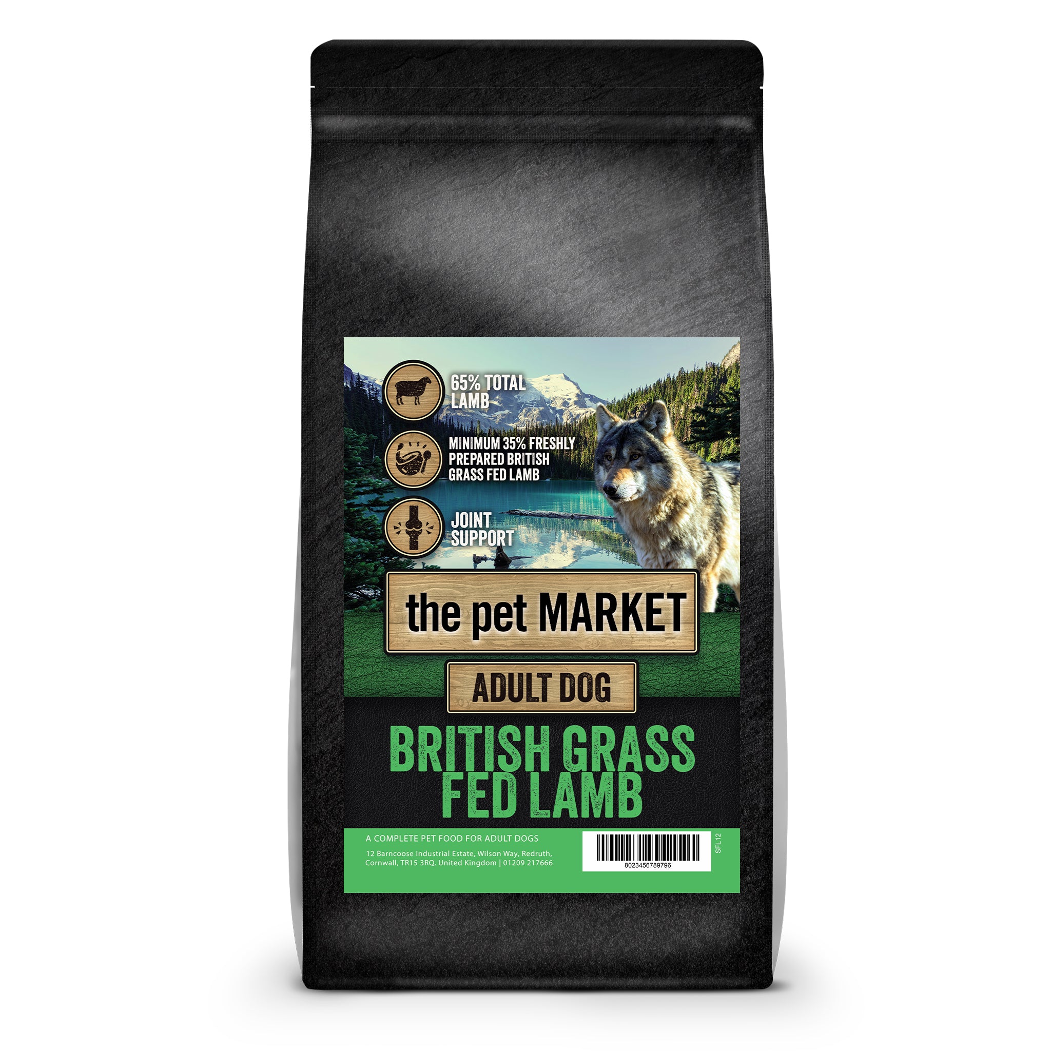 Superfood 65 British Grass Fed Lamb Adult 2kg PetMarket