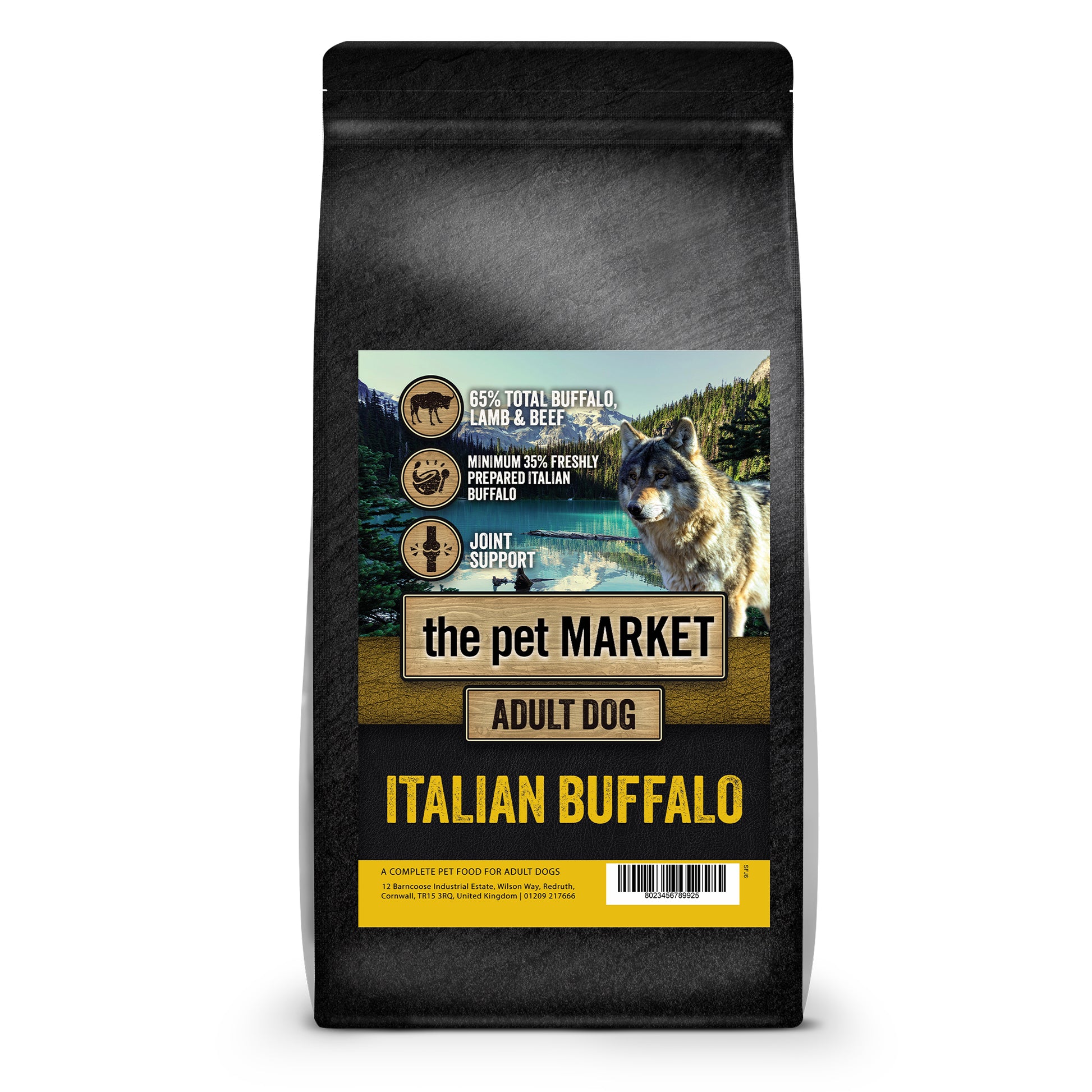Superfood 65 Adult Dog Italian Buffalo Dry Complete kibble the Pet MARKET