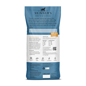 Skinner's Field and Trial Dry Adult Dog Food Duck and Rice 15kg Dog Food Skinners