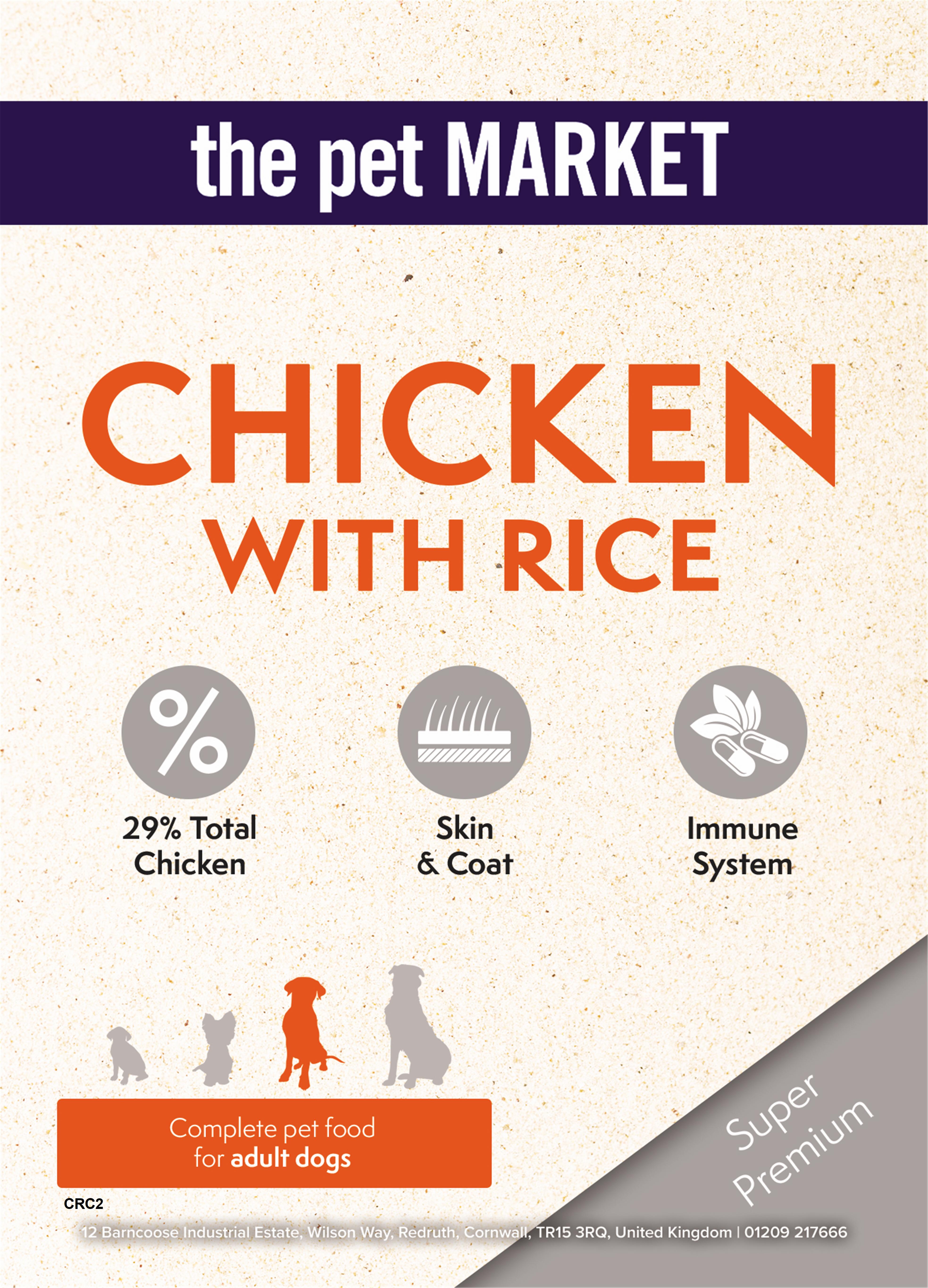 Super Premium Adult Chicken Dry Complete kibble the Pet MARKET