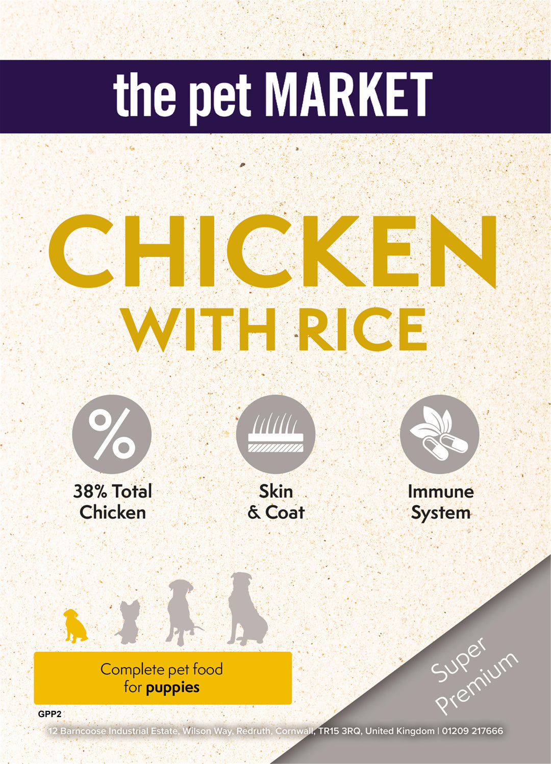 Super Premium Puppy Dry Complete kibble the Pet MARKET