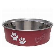 Bella Bowl Large Merlot Pet Market