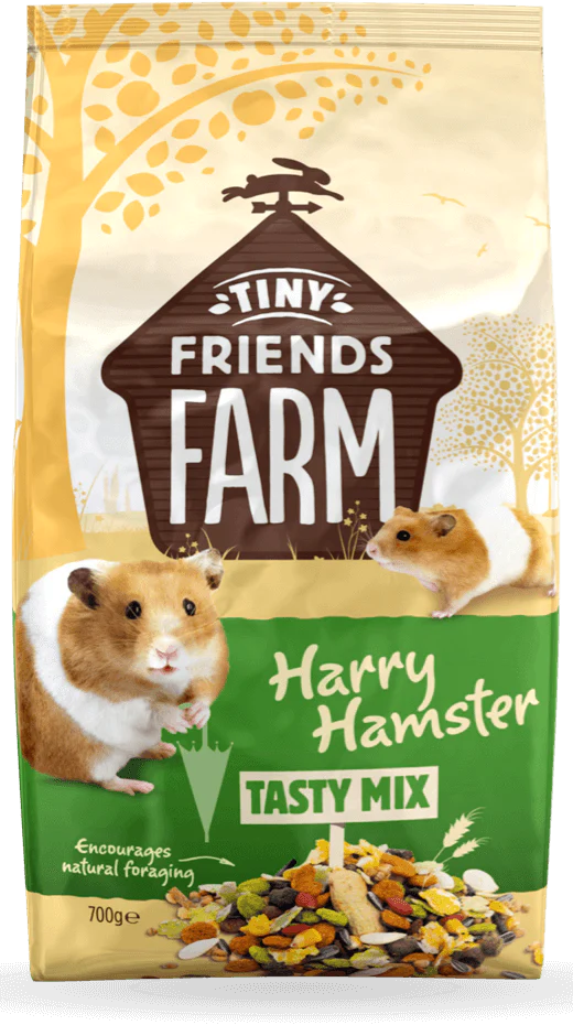 Tiny Friends Farm Harry Hamster Tasty Food Mix 700g Tiny Friends Farm